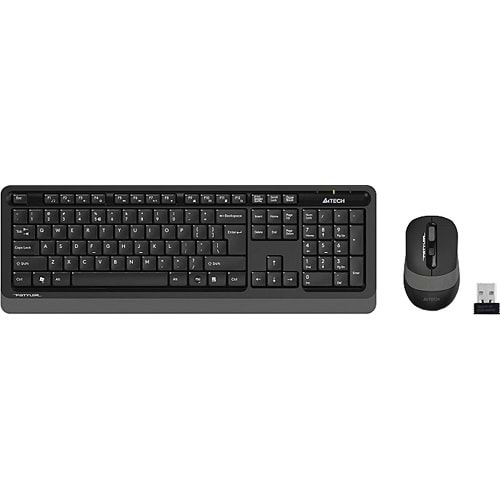 A4 TECH KABLOSUZ SET FG1010 SIYAH