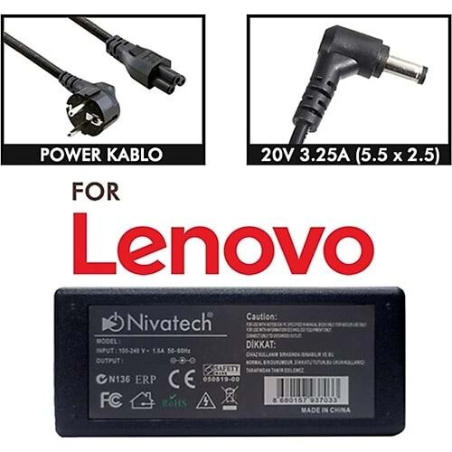 NIVATECH BC965 LENOVO INCE UC LAPTOP ADAPTOR