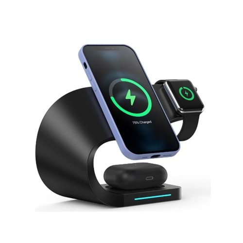 SUNIX MG-40 4 IN 1 WIRELESS CHARGING STAND