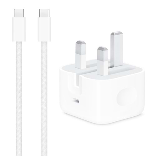 APPLE IPHONE 15 PRO MAX 35W ADAPTER AND CABLE