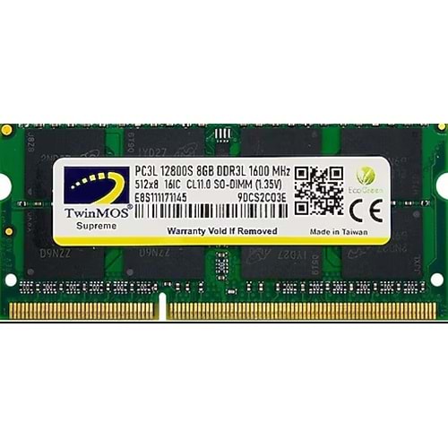 TWINMOS 8 GB DDR4 3200 MHZ SO-DIMM RAM