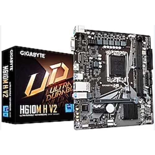 GIGABYTE H610M H V2 LGA1700 DDR5 5600MHZ MATX 3.2