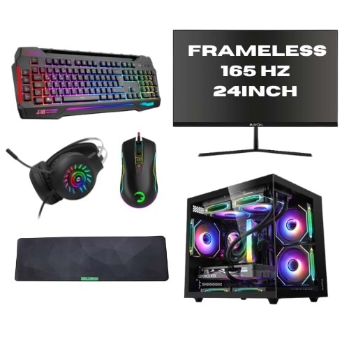 LANSMAN GAMING BUNDLE i5-13400F 32GB 1TB SSD 8GB RTX4060 FDOS 750W