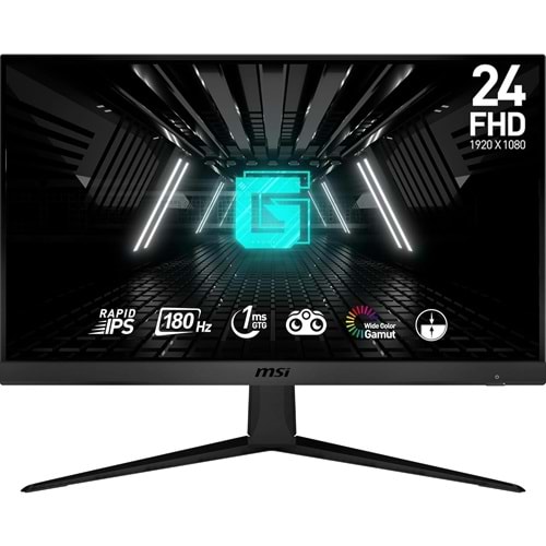 MSI 23.8 INCH G2412F 1920X1080 (FHD) 16:9 FLAT RAPID IPS 180 Hz 1MS