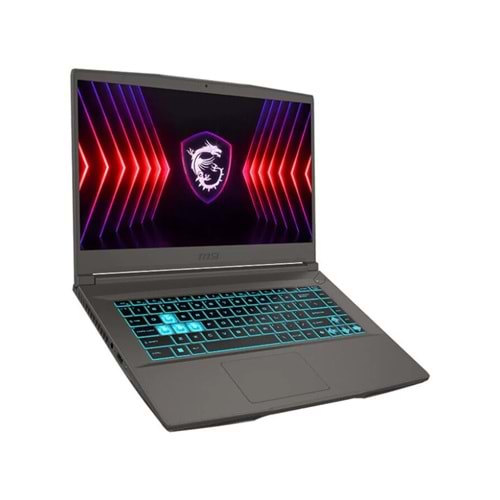 MSI THIN 15 B12VE-1626XTR INTEL CORE i5-12450H 16 GB RAM 512GB SSD 15.6 INCH FHD 144Hz NVIDIA 6GB RTX4050 DOS