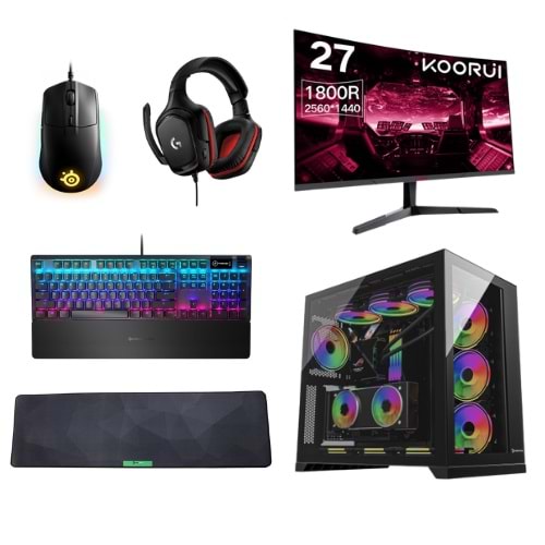 LANSMAN GAMING BUNDLE RYZEN 9-7900X 64 GB DDR5 RAM 16GB RTX5080 2TB SSD 850W
