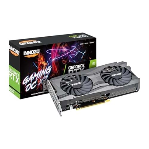 INNO3D RTX3050 TWIN X2 2V 8GB 128Bit GDDR6-LHR