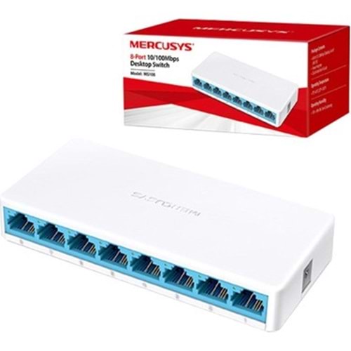 MERCUSYS MS108 8 PORT 10/100Mbps SWITCH