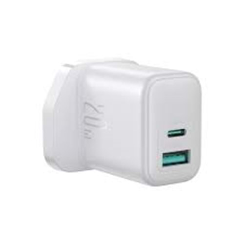 JOYROOM TCF21 20W DUAL PORT FAST CHARGER