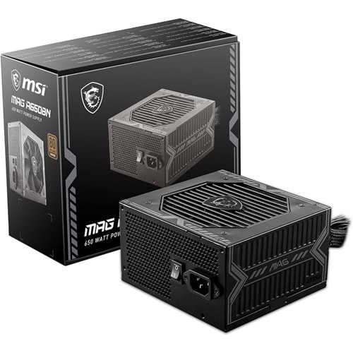 MSI MAG A650BN 650W 80+ BRONZE POWER SUPPLY