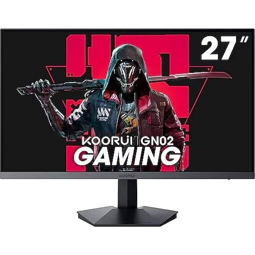 KOORUI 27 INCH GN02 GAMING 240Hz MONITOR SIYAH 1ms