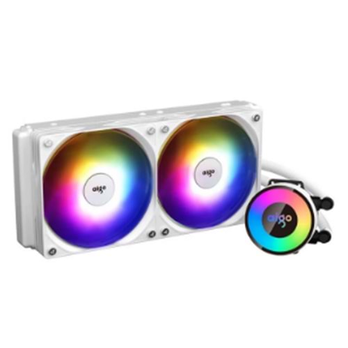 AIGO AP240 ARGB 240MM BEYAZ SIVI SOĞUTMA 1700/AM5