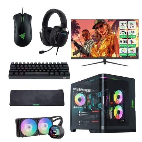 LANSMAN GAMING BUNDLE CORE i7-12700KF 32 GB DDR5 RAM 16GB RTX5070Ti 1TB SSD 850W