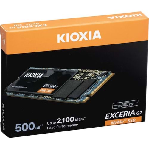 KIOXIA EXCERIA 500 GB NVMe SSD 2100 MB/s
