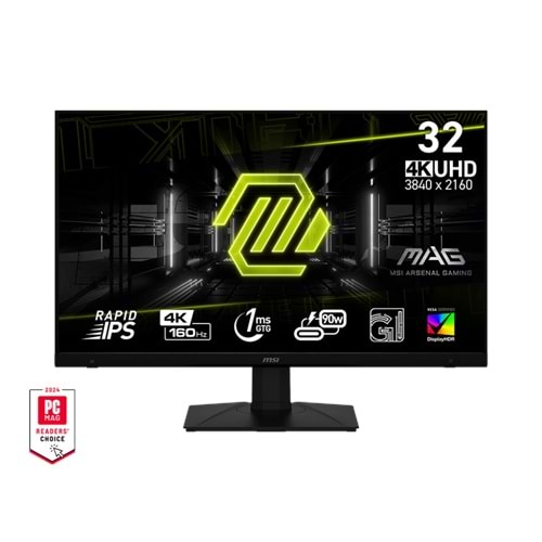 MSI MAG 322UPF 3840x2160 4K 160Hz 1MS IPS FLAT GAMING MONITOR