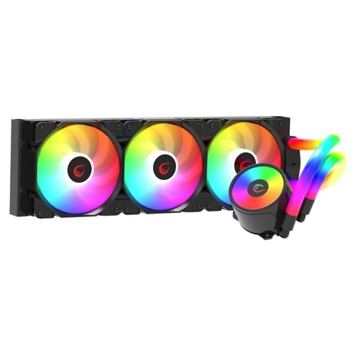 RAMPAGE ICEBLADE C8 Siyah Ledli Tüplü 360mm Sıvı Soğutucu AM5/LGA1700