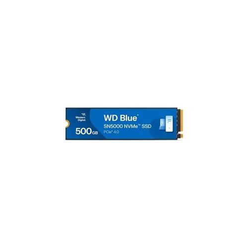 WD 500GB Blue SN5000 SSD m.2 NVMe WDS500G4B0E