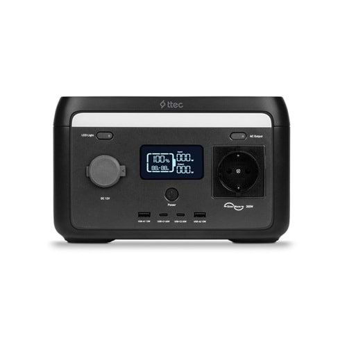 TTEC ZPS0015 POWER MAX 300W POWER STATION TAŞINABİLİR GÜÇ KAYNAĞI