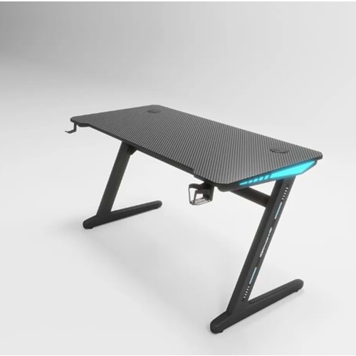 Adax Base Z 120cm Ergonomik RGB Gaming Masa