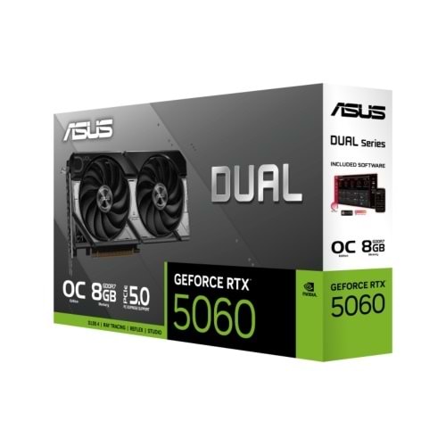 ASUS DUAL RTX 5060 8 GB 128 BIT GAMING EKRAN KARTI