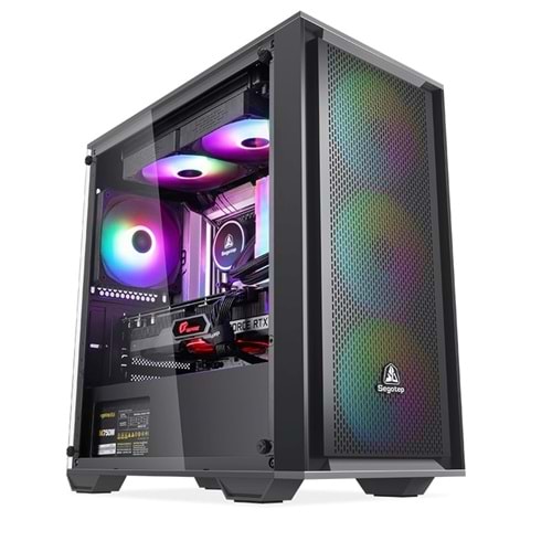 LANSMAN GAMING PC i5-12400F 16GB DDR4 512GB SSD 8GB RTX5060 FDOS 650W