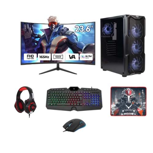 LANSMAN GAMING BUNDLE INTEL i5-14400F 32 GB DDR5 RAM 1 TB NVME SSD RTX 5060Ti 650W