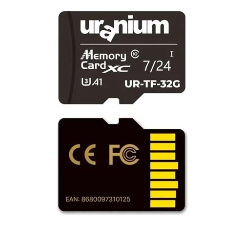 32 GB URANIUM UR-TF-32G MICRO SD CARD HAFIZA KARTI