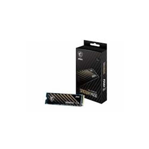 MSI Spatium M450 500GB 3600/2300MB/sn PCIe 4.0 NVMe M.2 SSD Disk