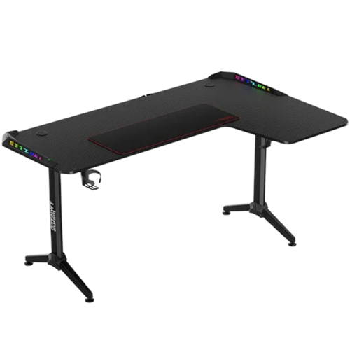 TWISTED MINDS RGB WARRIOR L ŞEKİLLİ OYUNCU MASASI