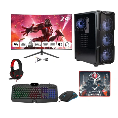 LANSMAN GAMING BUNDLE AMD RYZEN 5-5500 16 GB RAM 8 GB RTX5060 512 GB SSD 650W