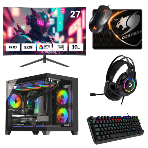 LANSMAN GAMING BUNDLE INTEL CORE i7-12700KF 16 GB DDR4 RAM 8 GB RTX5060 512 GB SSD 750W