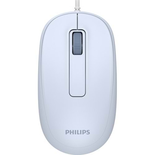 PHILIPS KABLOLU MOUSE SPK7238J ALICE BLUE