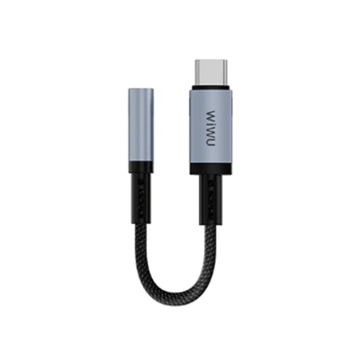Wiwu Wi-C047 Type-C To 3.5mm Aux Çevirici Ses Adaptörü