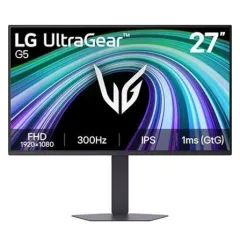 LG 27 Inch UltraGear™ G5 IPS FHD 300Hz 1ms NVIDIA G-Sync Compatible Gaming Monitor