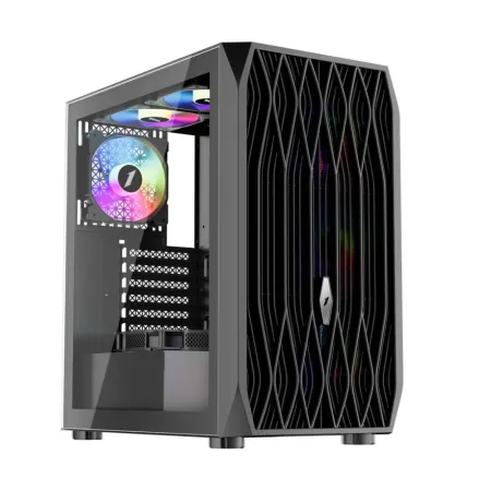 ARIYA AY7 SIYAH 750W 80+ ARGB 4X12CM FAN TEMPERLI CAM MESH USB 3.0 ATX KASA