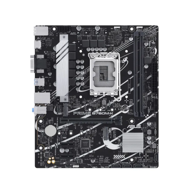 ASUS PRIME B760M-K D5 DDR5 8000 MHZ (OC) RGB M.2 MATX 1700P ANA KART