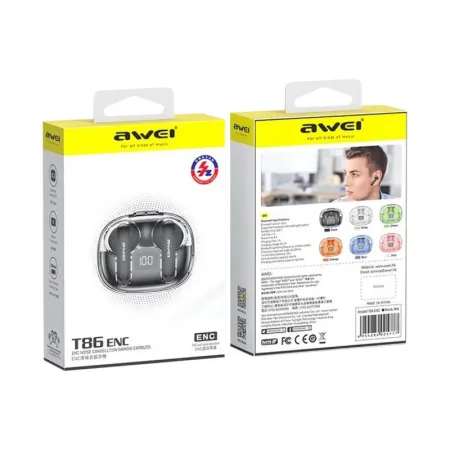 AWEI T86 ENC GAMING WIRELESS EARBUDS
