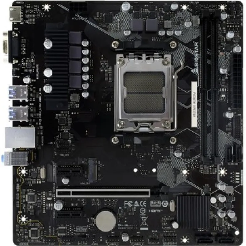 BIOSTAR A620MT-E AMD AM5 DDR5 6000 HDMI DP M2 mATX