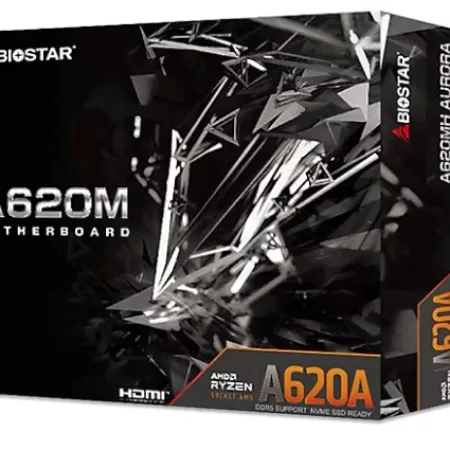 BIOSTAR A620MT-E AMD AM5 DDR5 6000 HDMI DP M2 mATX