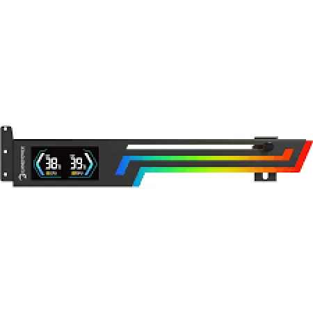GAMEPOWER HEATSYNC ARGB LCD EKRAN KARTI TUTUCU SİYAH