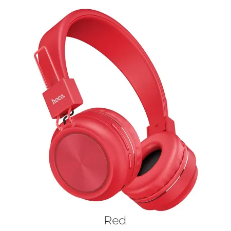 HOCO W25 WIRELESS HEADPHONE RED