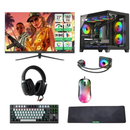 LANSMAN GAMING BUNDLE CORE i7-14700K 32 GB DDR5 RAM 16GB RTX5070Ti 1TB SSD 850W