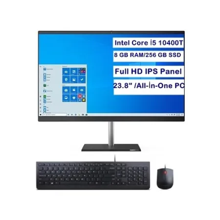 LENOVO V30A  23.8 INC ALL IN ONE i5-10400 8GB RAM 256 GB SSD 1 TB HDD