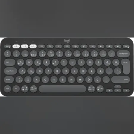 LOGITECH K380S PEBBLE BLUETOOTH GRAFIT KLAVYE