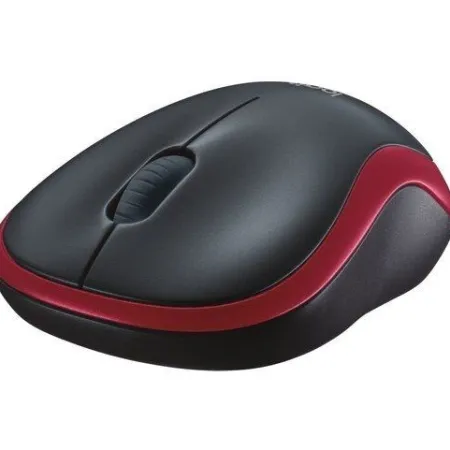 LOGITECH M185 KABLOSUZ MOUSE KIRMIZI