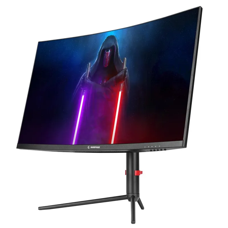(OUTLET) Rampage PRIME PR27R165C 27'' 165Hz 1ms CSOT VA Full HD Freesync RGB Pivot PC Curved Oyuncu Monitörü