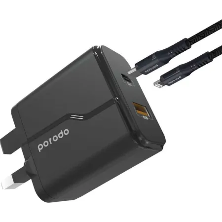 PORODO C-TYPE TO LIGHTNING 20W CHARGER
