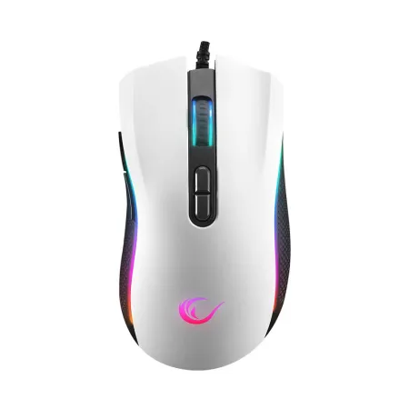 RAMPAGE SMX-R44 V2 Makrolu RGB Ledli Kablolu Beyaz Gaming Oyuncu Mouse