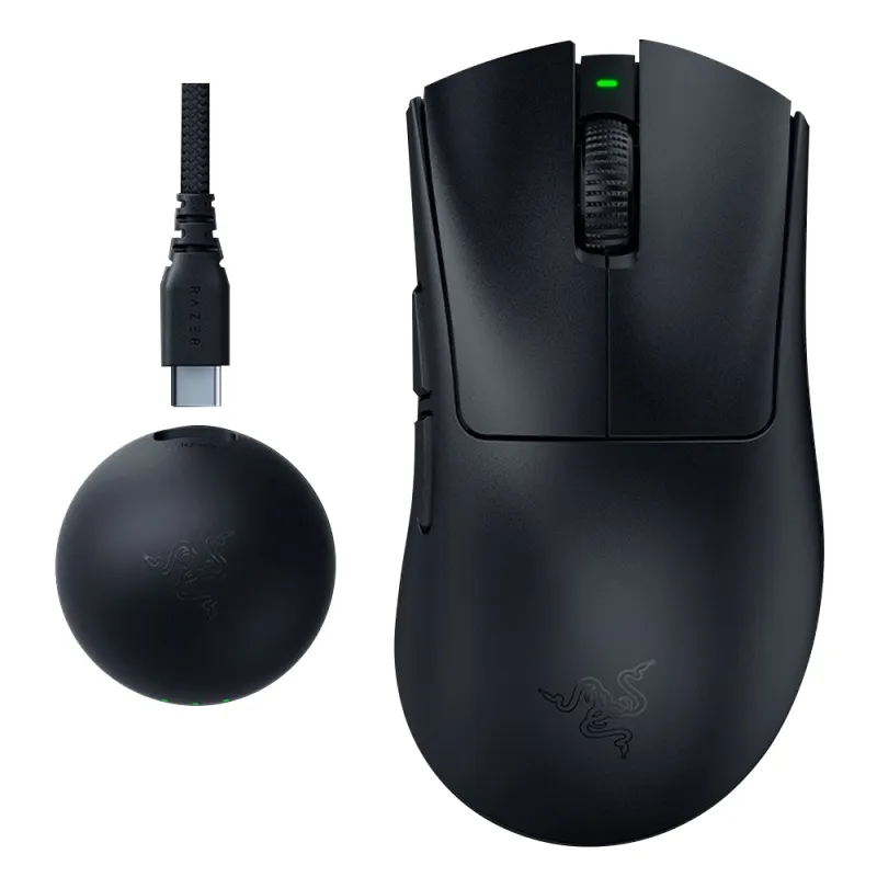 RAZER DeathAdder V4 Pro 45000 DPI 8000Hz Hyperspeed Kablosuz Siyah Gaming Mouse