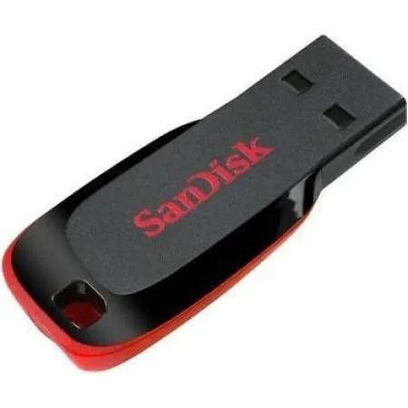 SANDISK 64 GB CRUZER GLIDE BLADE BLACK USB BELLEK 2.0